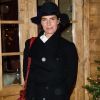 Semi-exclusif - Alessandra Sublet - Inauguration du "Chalet les Neiges 1850" sur la terrasse de l'Hôtel Barrière Le Fouquet's à Paris le 27 novembre 2017. Lors de la soirée une partie de Boboules a été organisée. © Coadic Guirec/Bestimage