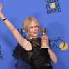 Nicole Kidman (Meilleure actrice dans une mini-série pour "Big Little Lies") - Pressroom - 75ème cérémonie annuelle des Golden Globe Awards au Beverly Hilton Hotel à Los Angeles, le 7 janvier 2018. © Chris Delmas/Bestimage