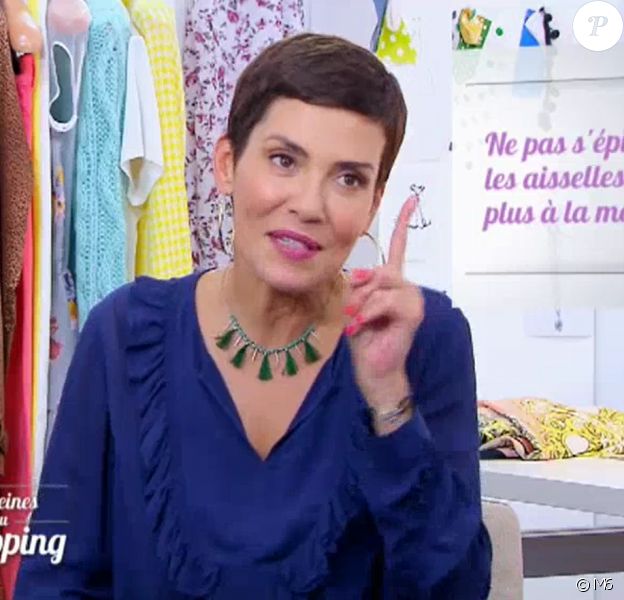 Cristina Cordula dans "Les Reines du shopping" (M6), mercredi 15 novembre 2017.