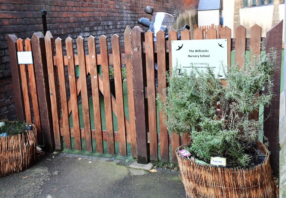 Image de la crèche Willcocks, où la princesse Charlotte de Cambridge a fait son premier jour le 8 janvier 2018 à Londres.