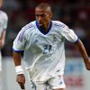 Steve Marlet lors d'un match amical de l'équipe de France contre la Suisse le 20 août 2003.