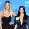 Khloé Kardashian et Kim Kardashian à la soirée NBCUniversal 2017 à New York, le 15 mai 2017