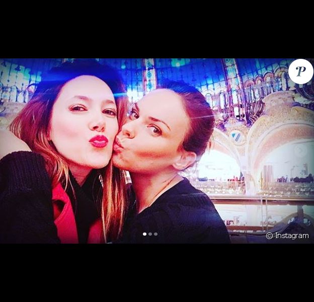 Géraldine Lapalus et Sandra Lou, qui se donnaient la réplique dans la série "Le Groupe", se sont retrouvées le temps d'une virée shopping.