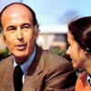 Affiche de campagne de Valéry Giscard d'Estaing en 1974 avec sa fille Jacinte.