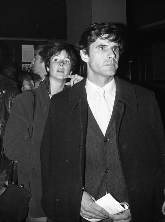 Jacinte Giscard d'Estaing et son époux Philippe Guibout - Anniversaire de la creation du Golf Drouot à Paris, le 14 novembre 1980.