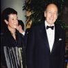 Valéry Giscard d'Estaing, son épouse Anne-Aymone et leur fille Jacinte à Versailles, le 4 décembre 2001. 