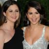 Selena Gomez et sa mère Mandy Teefey à la soirée Vanity Fair organisée pour les Oscars à Los Angeles le 26 février 2012 