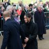 Le prince Harry et Meghan Markle en visite à Cardiff le 18 janvier 2018