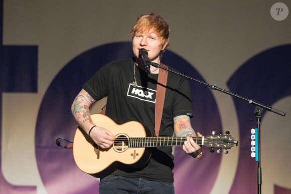 Ed Sheeran - Concert Poptopia au SAP Center à San Jose en Californie, le 2 décembre 2017