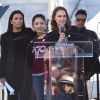 Nathalie Portman, Eva Longoria (enceinte) et Constance Wu - Les célébrités lors des manifestations géantes aux États-Unis pour la 2e "Marche des femmes" à Los Angeles le 20 janvier 2018.