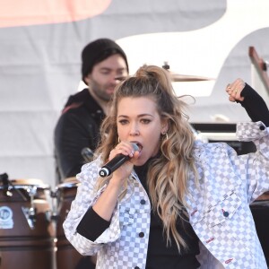 Rachel Platten - Les célébrités lors des manifestations géantes aux États-Unis pour la 2e "Marche des femmes" à Los Angeles le 20 janvier 2018.