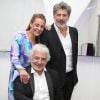 Exclusif - Franck Provost avec ses enfants Olivia Provost et Fabien Provost lors de la soirée "Sandra and Co" pendant le 70 ème Festival International du film de Cannes, France, le 20 mai 2017.