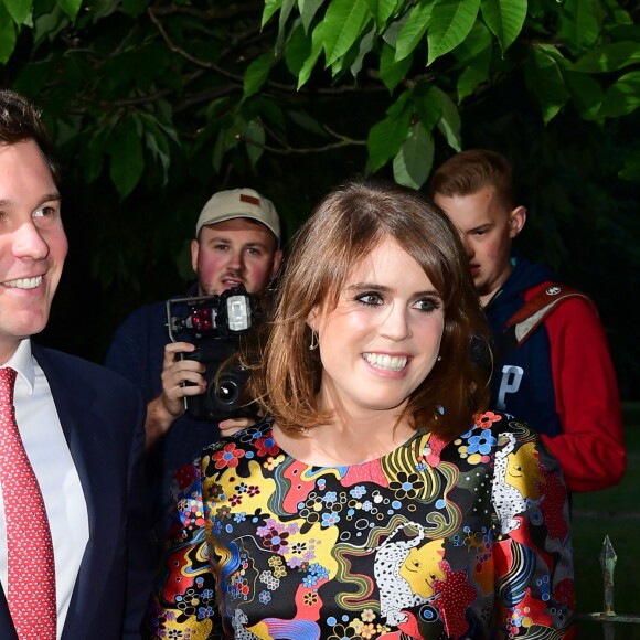 La princesse Eugenie d'York et son compagnon Jack Brooksbank en juin 2017 lors de la soirée d'été annuelle de la galerie Serpentine à Londres. La princesse Eugenie et Jack se sont fiancés en janvier 2018 au Nicaragua et leur mariage sera célébré à Windsor à l'automne 2018, a révélé Buckingham Palace le 22 janvier 2018.