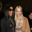 Naomi Campbell et Sasha Pivovarova - Défilé de mode "Christian Dior", collection Haute-Couture printemps-été 2018, à Paris. Le 22 janvier 2018
