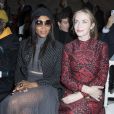 Naomi Campbell et Emily Blunt - Défilé de mode Haute-Couture printemps-été 2018 "Christian Dior" à Paris le 22 janvier 2018. © Olivier Borde / Bestimage