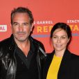 Jean Dujardin et sa compagne Nathalie Péchalat - Avant-première du film "Le Redoutable" au cinéma du Panthéon à Paris, France, le 11 septembre 2017. © Coadic Guirec/Bestimage