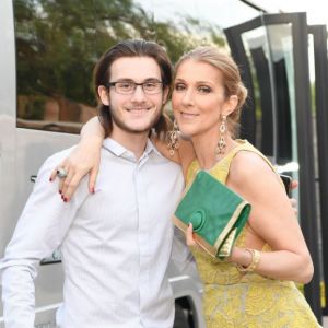Céline Dion et René-Charles. Photo postée le 25 janvier 2018