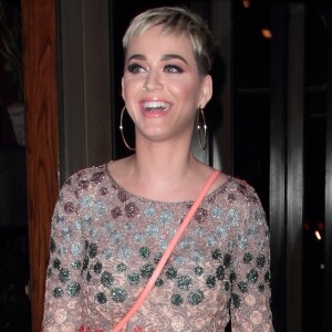 Katy Perry à la sortie du restaurant Madeo à Hollywood. Le 18 janvier 2018
