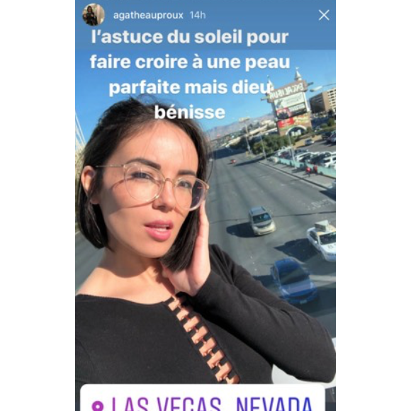 Agathe Auproux et Fanny Maurer à Las Vegas, fin janvier 2018.