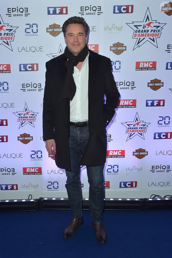 Guillaume de Tonquédec - Célébrités à la 97ème édition du Grand Prix d'Amérique à l'hippodrome de Vincennes à Paris, France, le 28 janvier 2018. © Giancarlo Gorassini/Bestimage
