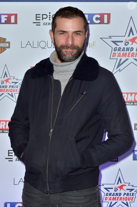 Grégory Fitoussi - Célébrités à la 97ème édition du Grand Prix d'Amérique à l'hippodrome de Vincennes à Paris, France, le 28 janvier 2018. © Giancarlo Gorassini/Bestimage