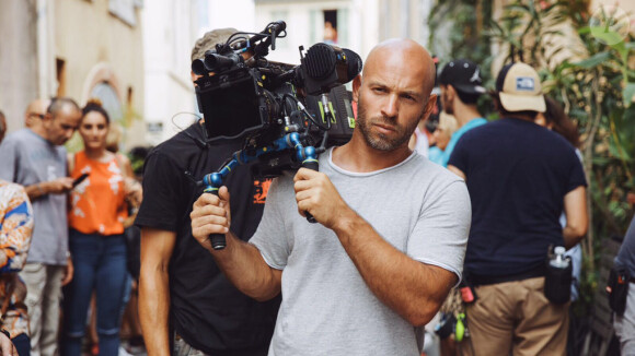 Franck Gastambide sur le tournage de Taxi 5