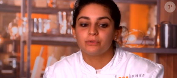 Tara Khattar  - "Top Chef 2018" sur M6. Le 7 février 2018.