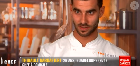 Thibault Barbafieri  - "Top Chef 2018" sur M6. Le 7 février 2018.