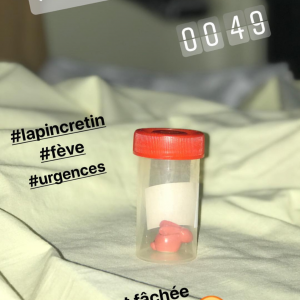 Sylvie Tellier révèle sur Instagram que sa fille Margaux a été hospitalisée à l'hôpital Necker-Enfants malades, à Paris, le 31 janvier 2018.