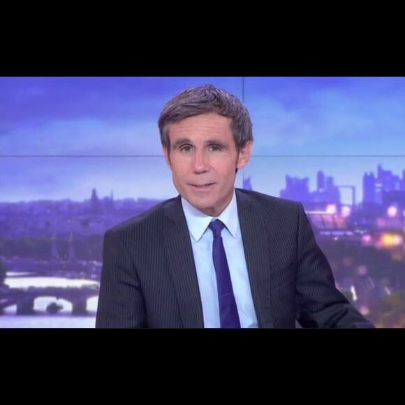 David Pujadas dans le JT, France 2