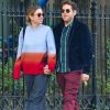 Jonah Hill et une mystérieuse inconnue se promènent main dans la main dans les rues de New York le 30 septembre 2017