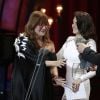 Isabel Coixet , Goya de la meilleure réalisatrice et meilleur film pour "The Bookshop", Carlos Saura et Penelope Cruz - Scène - 32 ème Cérémonie des Goya Awards 2018 à Madrid le 3 février 2018