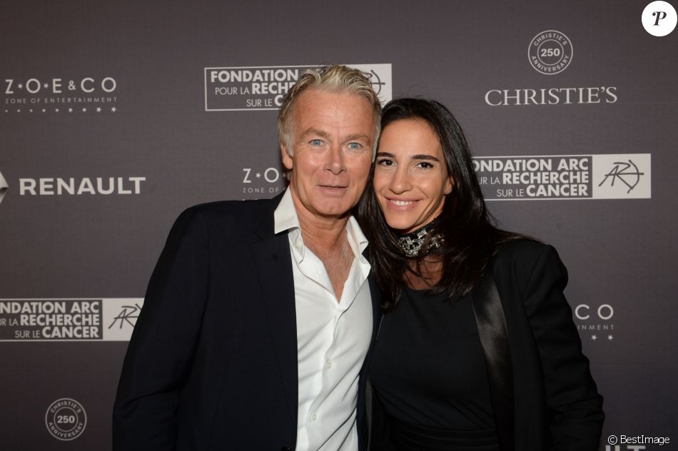 Exclusif - Franck Dubosc et sa femme Danièle lors du dîner ...