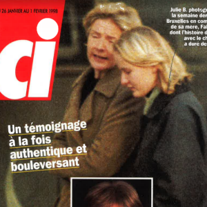 Couverture du magazine "Voici" daté du 26 janvier au 1er février 1998. L'existence de la fille cachée de Claude François y était dévoilée pour la seconde fois.