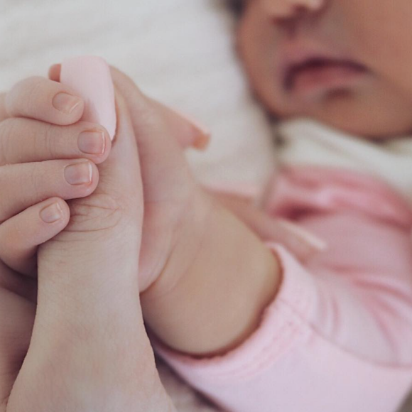 Kylie Jenner et sa fille Stormi. Février 2018.