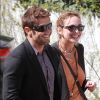 Bixente Lizarazu et Claire Keim au Cap-Ferret le 19 septembre 2015.