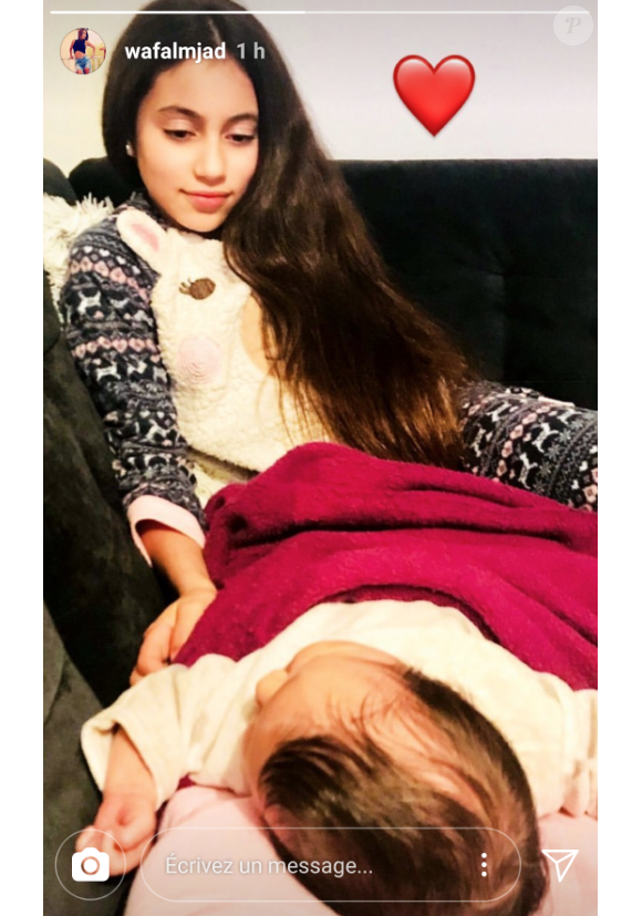 Manel et Jenna (les filles de Wafa de Koh-Lanta) réunies, un cliché dévoilé le 7 février 2018.