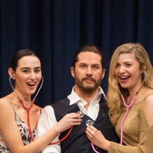 La statue de cire de Tom Hardy chez Madame Tussauds, avec un coeur qui bat, dévoilée à Londres le 8 février 2018.