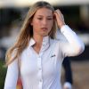 Eve Jobs (fille de Steve Jobs) participe au Concours hippique Winter Equestrian Festival (WEF) à Wellington en Floride le 10 février 2018.