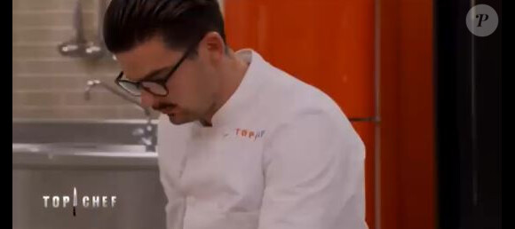 Camille lors du quatrième épisode de "Top Chef" diffusé le 21 février 2018 sur M6.