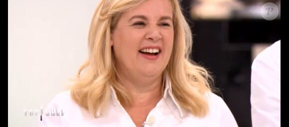 Hélène Darroze lors du quatrième épisode de "Top Chef" diffusé le 21 février 2018 sur M6.