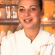 Justine lors du quatrième épisode de "Top Chef" diffusé le 21 février 2018 sur M6.
