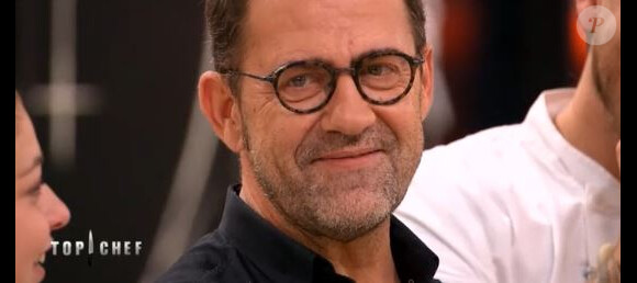 Michel Sarran lors du quatrième épisode de "Top Chef" diffusé le 21 février 2018 sur M6.