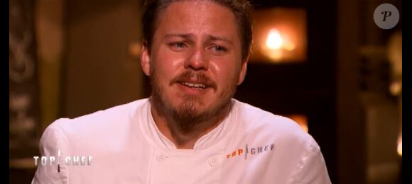 Mathew lors du quatrième épisode de "Top Chef" diffusé le 21 février 2018 sur M6.