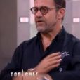 Michel Sarran et Vincent lors du quatrième épisode de "Top Chef" diffusé le 21 février 2018 sur M6.