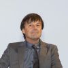 Nicolas Hulot , ministre de la transition écologique et solidaire - 100ème congrès des Maires de France de l'AMF (Association des Maires de France) au parc des expositions à Paris le 21 novembre 2017. © Pierre Perusseau / Bestimage