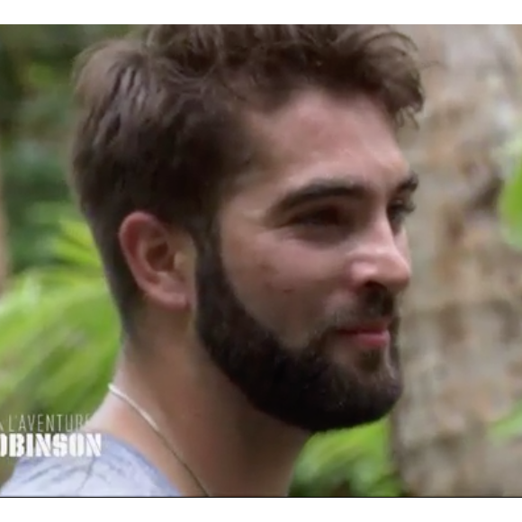 Maître Gims et Kendji Girac dans "L'aventure Robinson" le 16 février 2018.