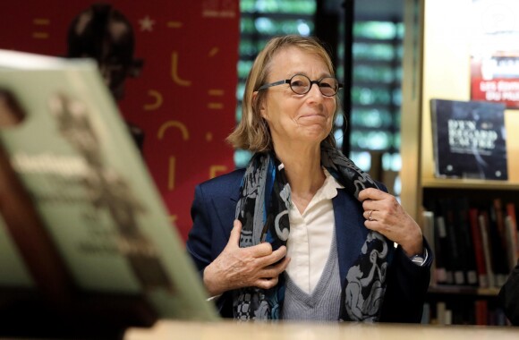 Exclusif - Françoise Nyssen - L'homme d'affaires Marc Ladreit de Lacharrière a confié au musée du Quai Branly-Jacques Chirac le meilleur de sa collection composée de 36 oeuvres remarquables de l'ancienne Afrique équatoriale française et d'Océanie. Paris, le 15 Février 2018 © Dominique Jacovides / Bestimage