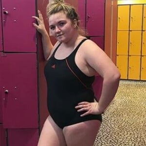 Lola Dubini en maillot de bain sur Instagram, janvier 2018