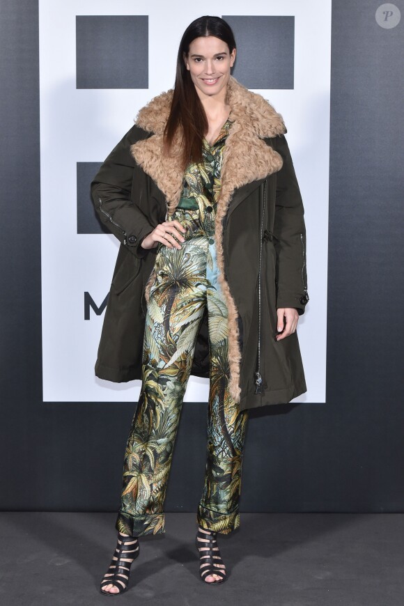 Ophelie Guillermand - Présentation "Moncler Genius" en ouverture de la Fashion Week de Milan, le 20 février 2018.